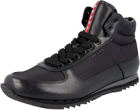 platform leather sneakers prada|prada high top sneakers sale.